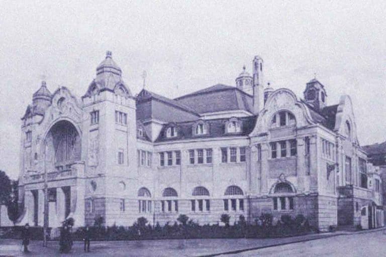 Der historische Saalbau in Essen