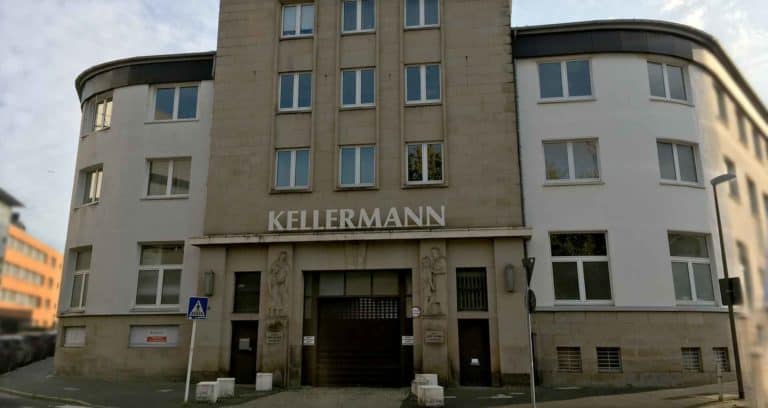 Kellermann-Gebäude am ehemaligen Werksstandort