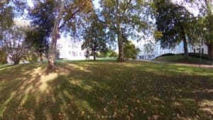 Stadtgarten vor der Philharmonie